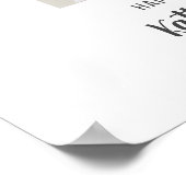 2e Verjaardag Nummer 2 Fotocollage Aangepast Afbee Poster (Hoek)