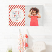 2e verjaardag op de foto van het kinderfeestje tij spandoek (Insitu)