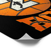 .2e verjaardag outfit jongen basketbal tweede 2 ja poster (Hoek)