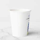 2e Verjaardag Party Bluebonnets Bloemen Baby Meisj Papieren Bekers (Rechts)