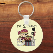 2e verjaardag Pirate Tshirts en geschenken Sleutelhanger (Voorkant)