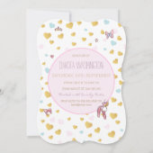 2e verjaardag | Prinses Ballerina in Tutu Kaart (Achterkant)