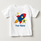 2e verjaardag Rocket gepersonaliseerd T-shirt (Voorkant)