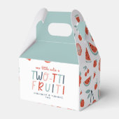 2e verjaardag rode zomer kinderfeest bedankdoosjes (Voorkant Zijde)