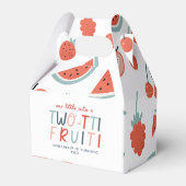 2e verjaardag rode zomer kinderfeest bedankdoosjes (Achterkant)