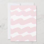 2e Verjaardag Roze Krab Zee Dieren Meisje Kaart (Achterkant)