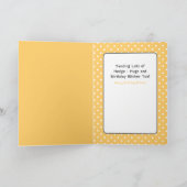 2e verjaardag Schattigee Cartoon voor Kids Funny H Kaart (Binnen)