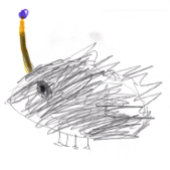 2e verjaardag Schattigee Cartoon voor Kids Funny H Kaart