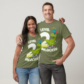 2e verjaardag T Shirt Dinosaur Rex 2 jaar (Unisex)