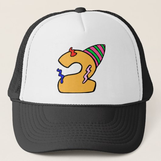 2e verjaardag trucker pet (Voorkant)