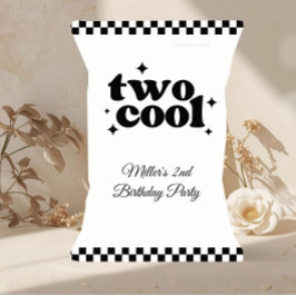 2e verjaardag Two Cool Snack Chip Zak Feest Favor
