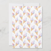 2e verjaardag uitnodiging ijs (Achterkant)