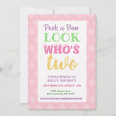 2e verjaardag Uitnodigingslogans Kaart (Voorkant)