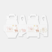 2e verjaardag van de boerderijdieren op de werf va bedankdoosjes (Uitgevouwen)