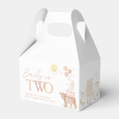 2e verjaardag van de boerderijdieren op de werf va bedankdoosjes (Voorkant Zijde)