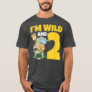 2e verjaardag van de dierentuin van Birthday Zoo S T-shirt