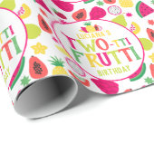 2e verjaardag van de geboorte van de bietenpartij  cadeaupapier (Rol Hoek)