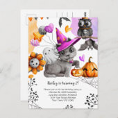 2e verjaardag van de geboorte van Halloween Briefkaart (Voorkant / Achterkant)