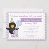 2e verjaardag van de uitnodiging van de Birthday C (Voorkant)