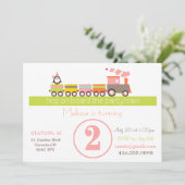 2e verjaardag van de uitnodiging voor de introduct (Staand voorkant)