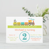 2e verjaardag van de uitnodiging voor de opleiding (Staand voorkant)