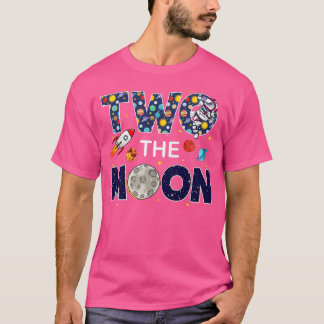2e verjaardag van het thema Ruimtewerkstelling mei T-shirt