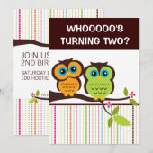 2e verjaardag van het thema van de oppositiepartij kaart (Voorkant / Achterkant)