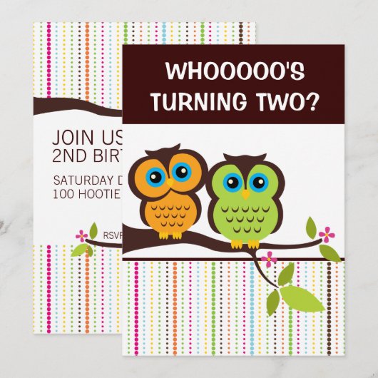 2e verjaardag van het thema van de oppositiepartij kaart (Voorkant / Achterkant)