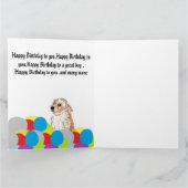 2e verjaardag Wenskaart : Labrador Retriever Kaart (Binnen)