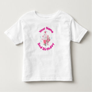 2e verjaardag Zeemeermin Kinder Shirts