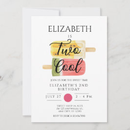 2e verjaardag zomerpopsikel kaart