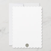 2e verjaardags lama uitnodiging (Achterkant)