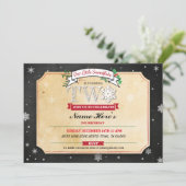 2e verjaardagsfeest 2 Twee Winter Feestelijke IJsu Kaart (Staand voorkant)