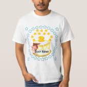 2e Verjaardagsfeest Muis verjaardag T-shirts (Voorkant)