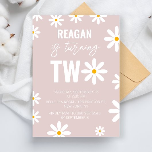 2e Verjaardagsfeestartikelen voor Jongens Meisjes Kaart