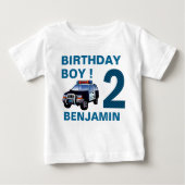 2e verjaardagsfeestje politieauto (Voorkant)