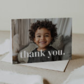 2e verjaardagsfoto - twee bedankkaart