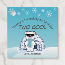 2e verjaardagsjongen Two Cool Ijsbeer Iglo 