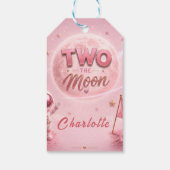 2e Verjaardagsmeisje Ruimte Cadeaulabel (Achterkant)