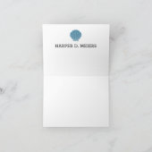 2e versie Shell Beach Notecard Notitiekaartje (Binnen)