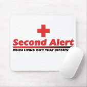 2e waarschuwing muismat (Met muis)