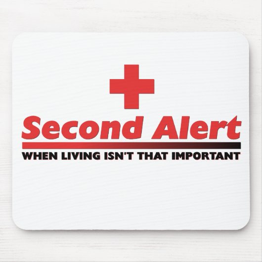 2e waarschuwing muismat (Voorkant)