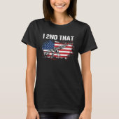 2e wijziging 2e wijziging Pro Pistolen AR 15 Ameri T-shirt (Voorkant)