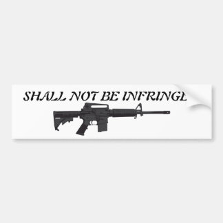2e wijziging Bumpersticker - AR-15