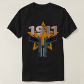 2e wijziging Pro Pistool safe 1911 45ACS 2e wijzig T-shirt (Design voorkant)