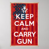 2e wijziging Rechten Pistool kalm houden en transp Poster (Voorkant)