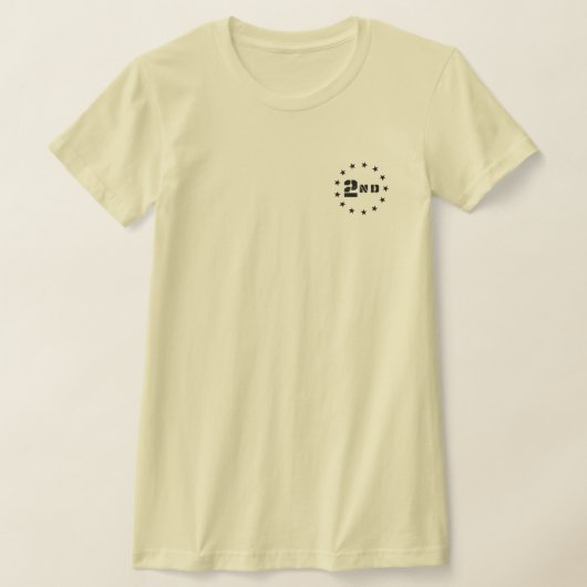 2e wijziging Schaal T-shirt (Laagn)
