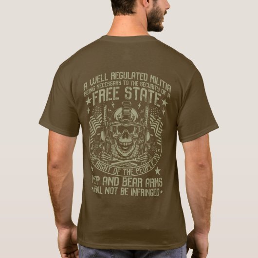 2e wijziging Schaal T-shirt (Achterkant)