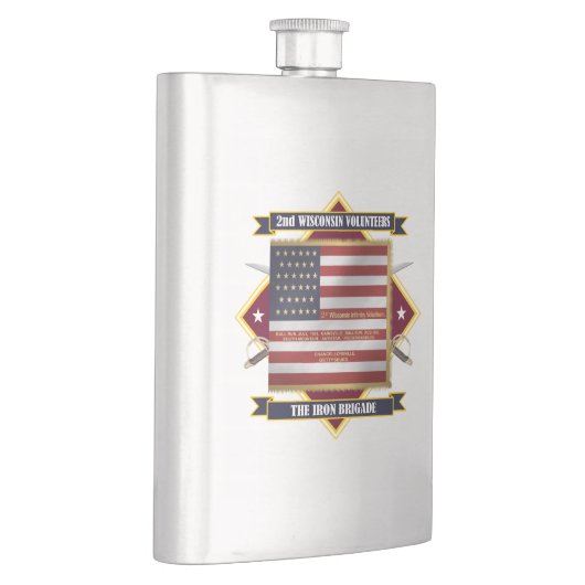 2e Wisconsin Volunteer Infantry Flacon (Rechts)