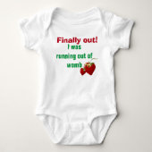 #2Eindelijk! Baby romper (Voorkant)